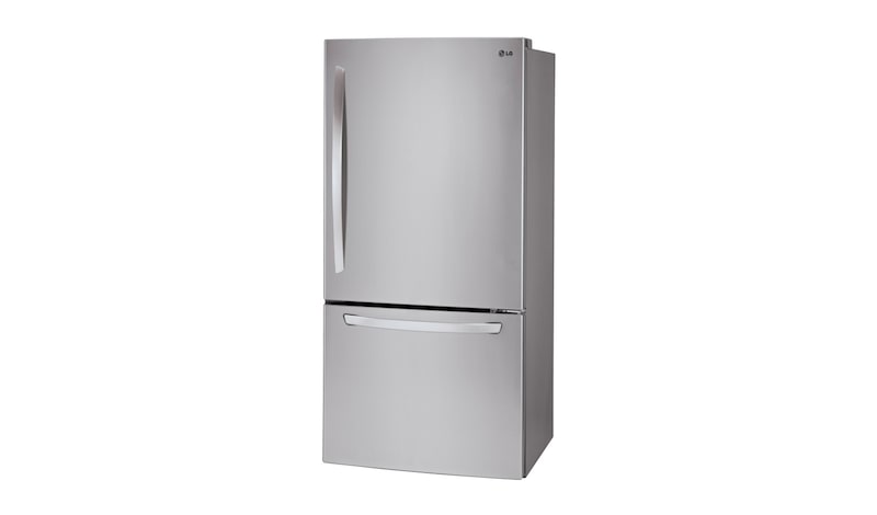 LG 33" Large Capacity  Bottom Freezer Refrigerator with Inverter Linear Compressor, 24 cu. ft., LDCS24223S