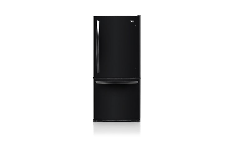 Front view of 30 Inch, 19.7 cu.ft. Bottom Freezer Refrigerator with Pull-Out Freezer Drawer LDN20718SB