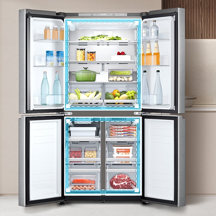 19 cu.ft. Counter-Depth French Door Refrigerator | LG Canada