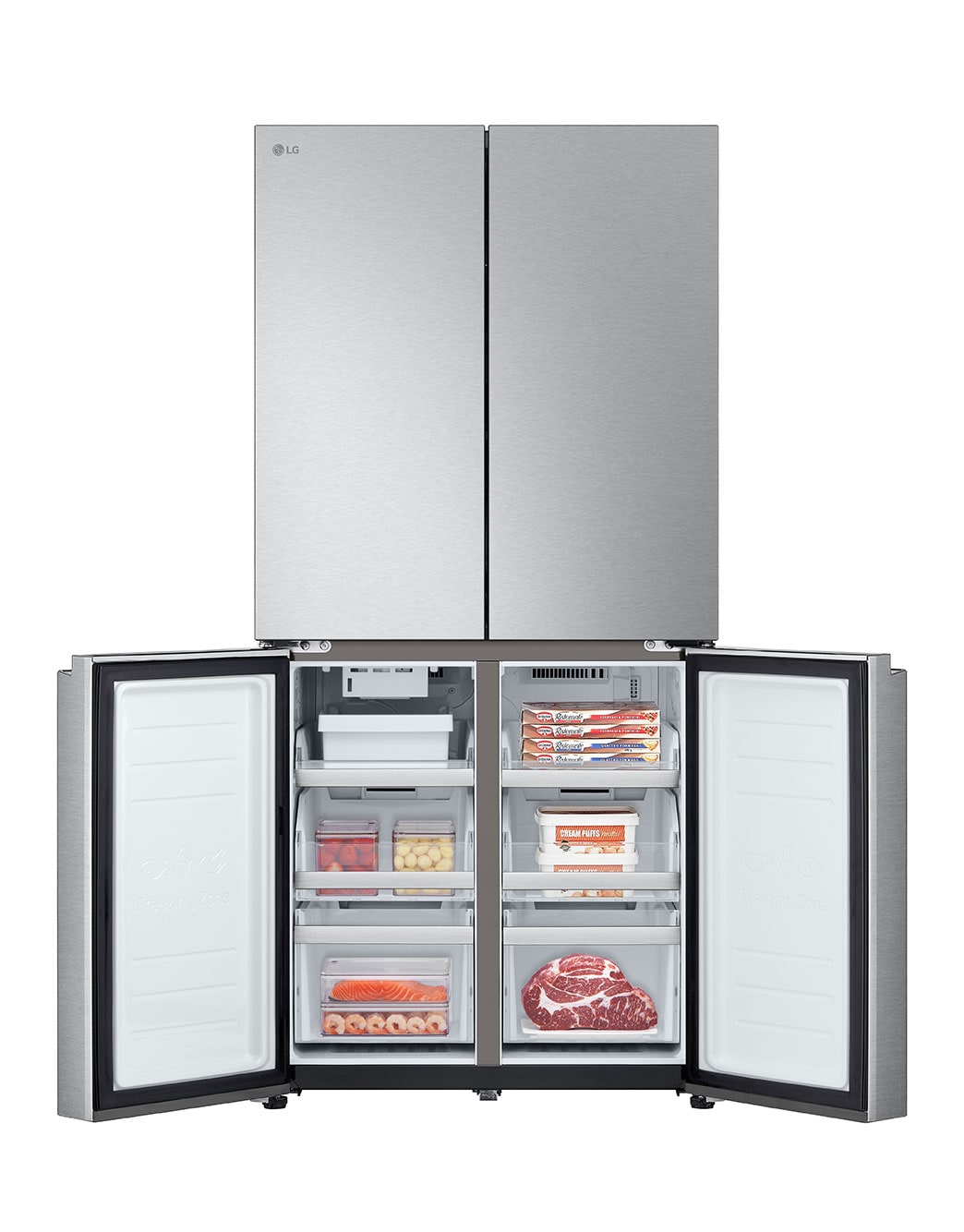 19 cu.ft. Counter-Depth French Door Refrigerator | LG Canada