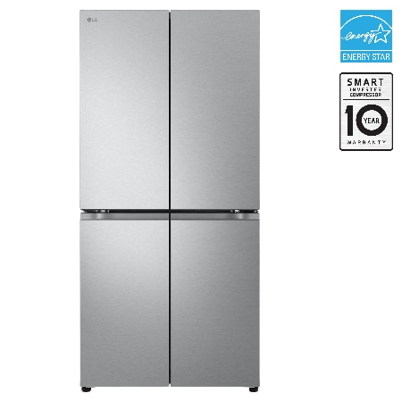 LG 33" 19 cu. ft. Counter-Depth French 4-Door Refrigerator | Ice Maker