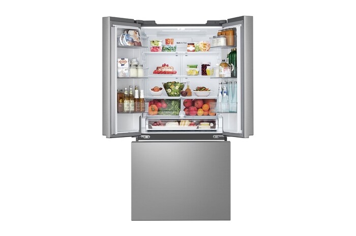 front all open food view