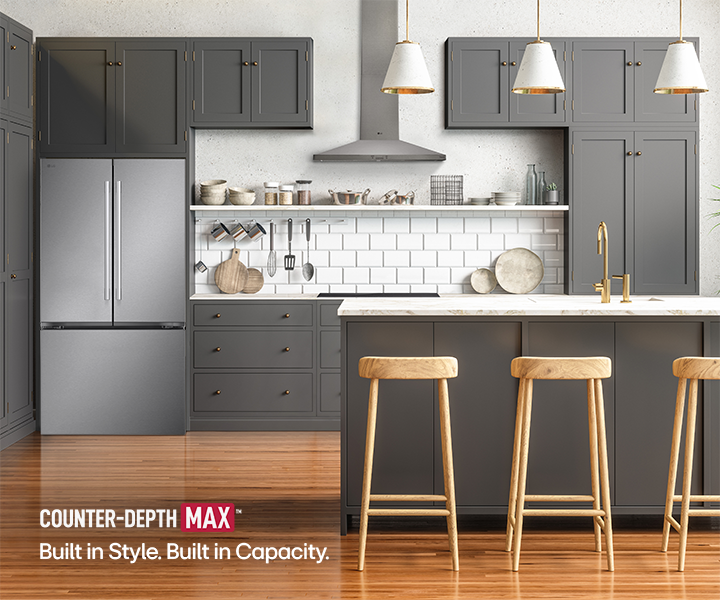 Built-in style. Full-size capacity.