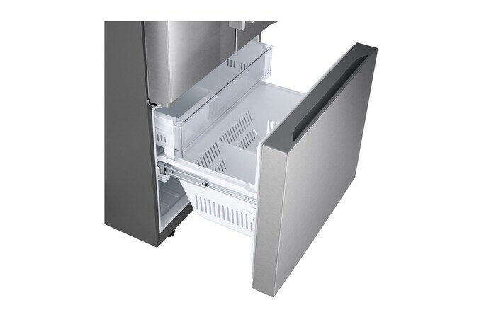 Vegetable basket side view