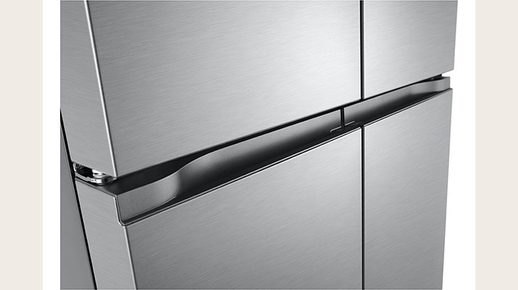 Flat Panel Door Design with Pocket Handles