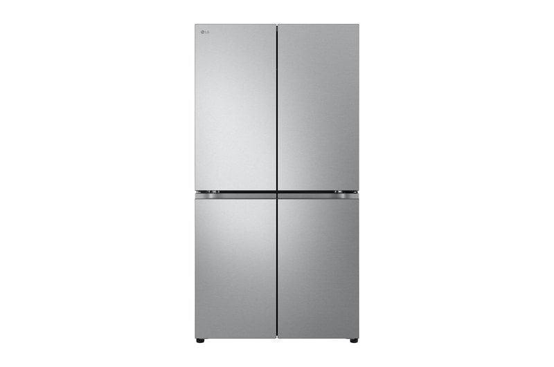 Front view of 36” French 4-Door Counter-Depth Refrigerator with Ice Maker, LF24C8200S