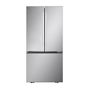 Front view of 25 cu. ft. French 3-Door Standard-Depth Refrigerator with Single Ice Maker  LF25H6200S