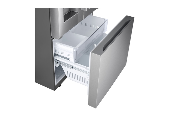 LF25H6330S Freezer Drawer Angle View