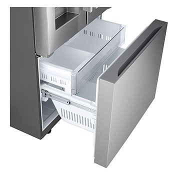 LF25H6330S Freezer Drawer Angle View