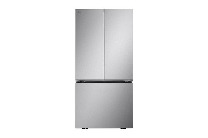 Front view of 33" 25 cu.ft. Standard-Depth French 3-Door Refrigerator  (LF25S6000S)
