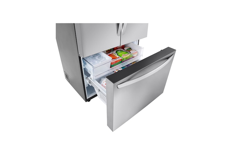 Freezer Drawer Angle Filled 1