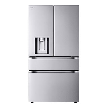 Front view of 36" 29 cu.ft. Standard-Depth MAX™ French 4-Door Refrigerator | Ice & Water Dispenser (LF29S8330S)
