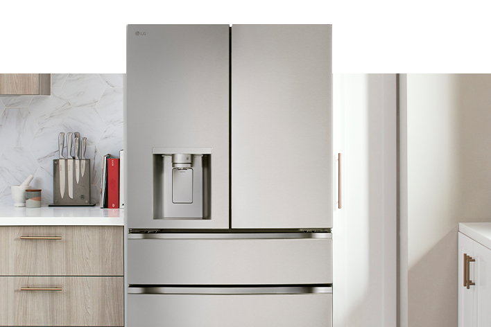 Flat Panel Door Design with Pocket Handles