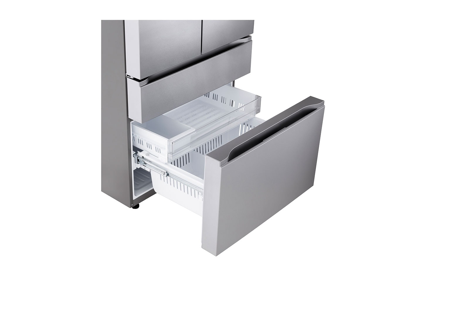 Drawer semi open