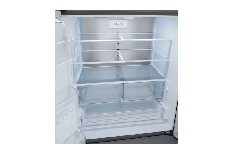 view of the shelving system