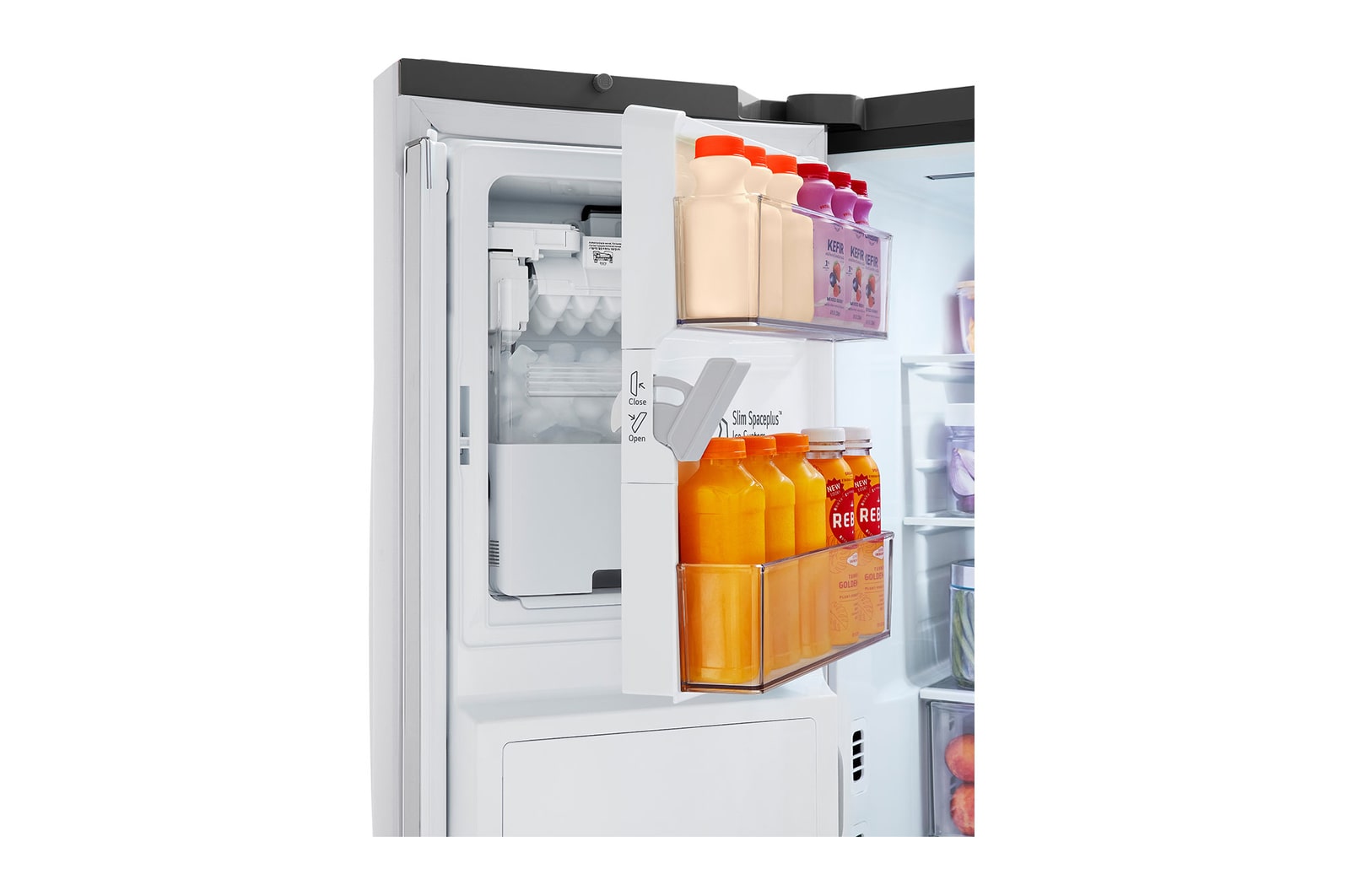Slim Space Plus Ice System Open filled view