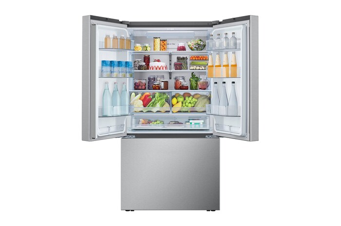 Front Top Open filled view