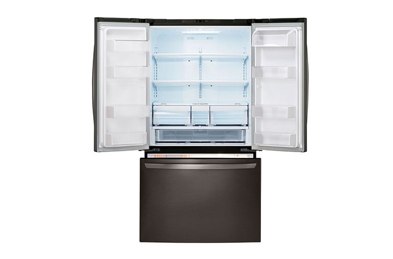 LG 36" Counter Depth French Door Refrigerator with Smart Cooling System, 21 cu.ft., LFC21776D