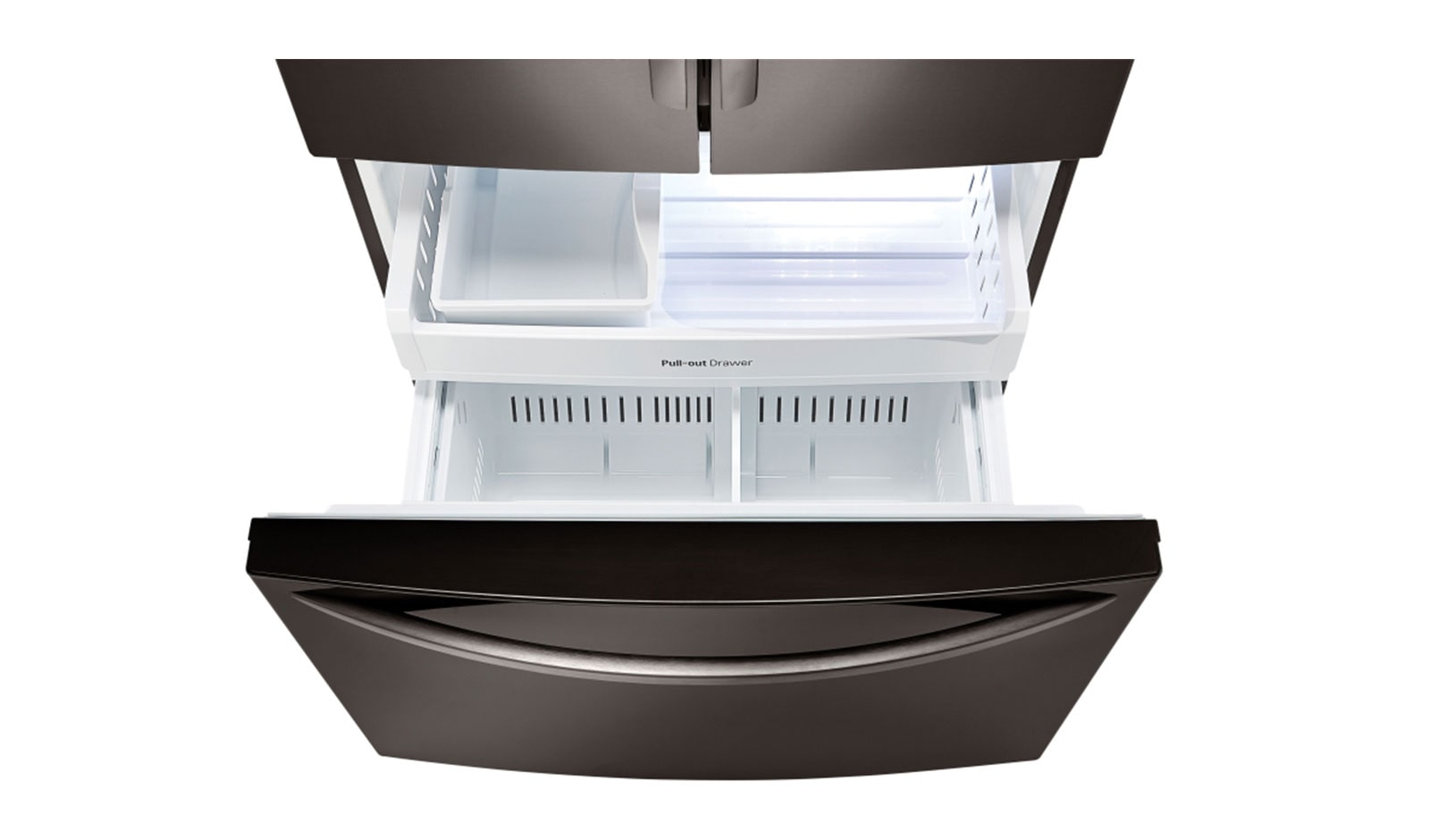 LG 36" Counter Depth French Door Refrigerator with Smart Cooling System, 21 cu.ft., LFC21776D
