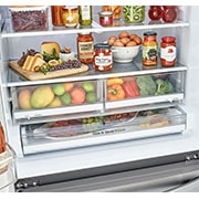 LG 23 cu.ft. Counter Depth French Door Refrigerator, LFCC22426S