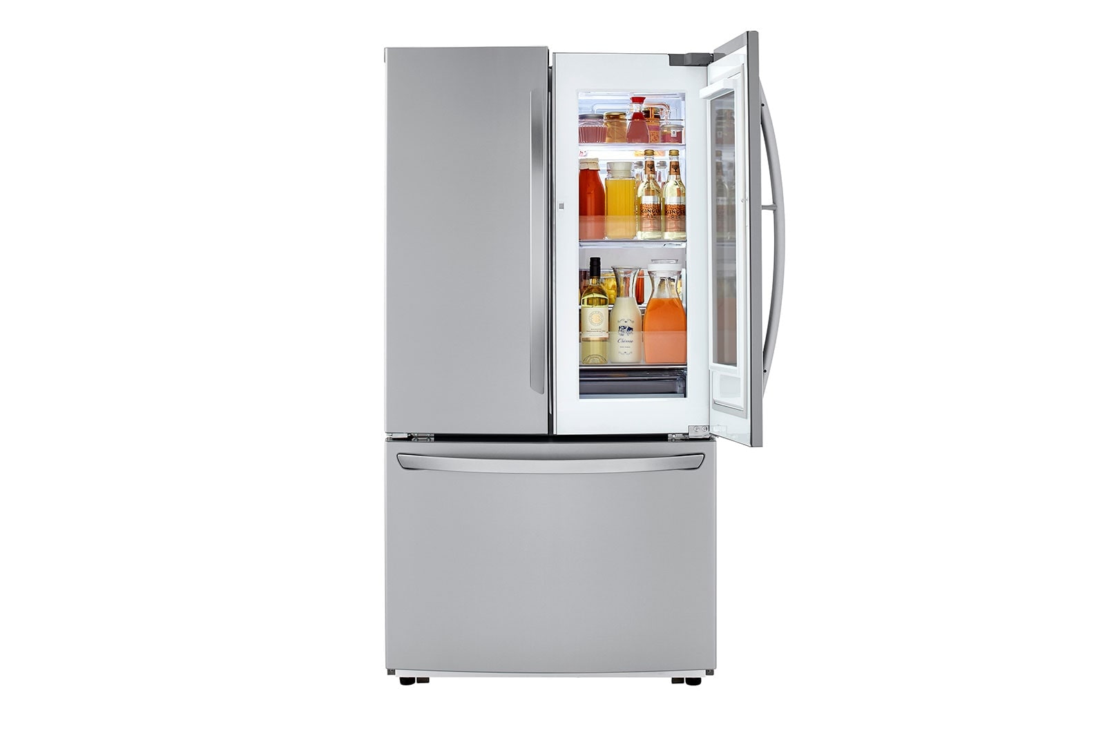 LG 23 cu. ft. InstaView™ Door-in-Door® Counter-Depth Refrigerator, LFCC23596S