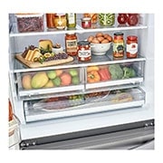 LG 23 cu. ft. InstaView™ Door-in-Door® Counter-Depth Refrigerator, LFCC23596S