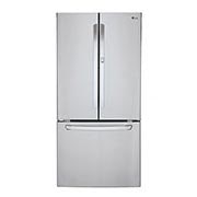 Front view of 33&#34; French Door Refrigerator with Door-in-Door®, 25 cu.ft. LFCS25663S