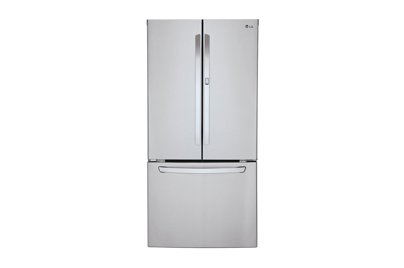 Front view of 33&#34; French Door Refrigerator with Door-in-Door®, 25 cu.ft. LFCS25663S