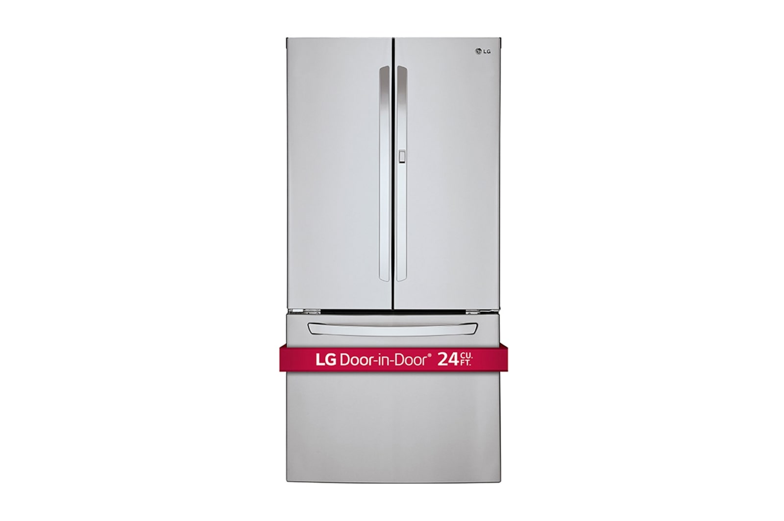 LG 33" French Door Refrigerator with Door-in-Door®, 25 cu.ft., LFCS25663S