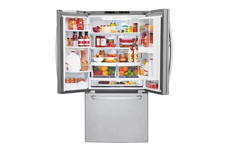 LG 33" French Door Refrigerator with Door-in-Door®, 25 cu.ft., LFCS25663S
