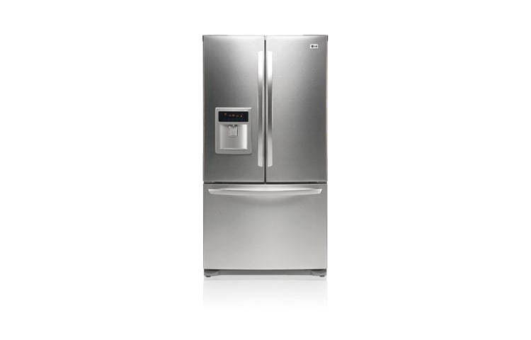 LG 3-Door French Door Refrigerator with External Water Dispenser (20.5 cu.ft.), LFD21870ST