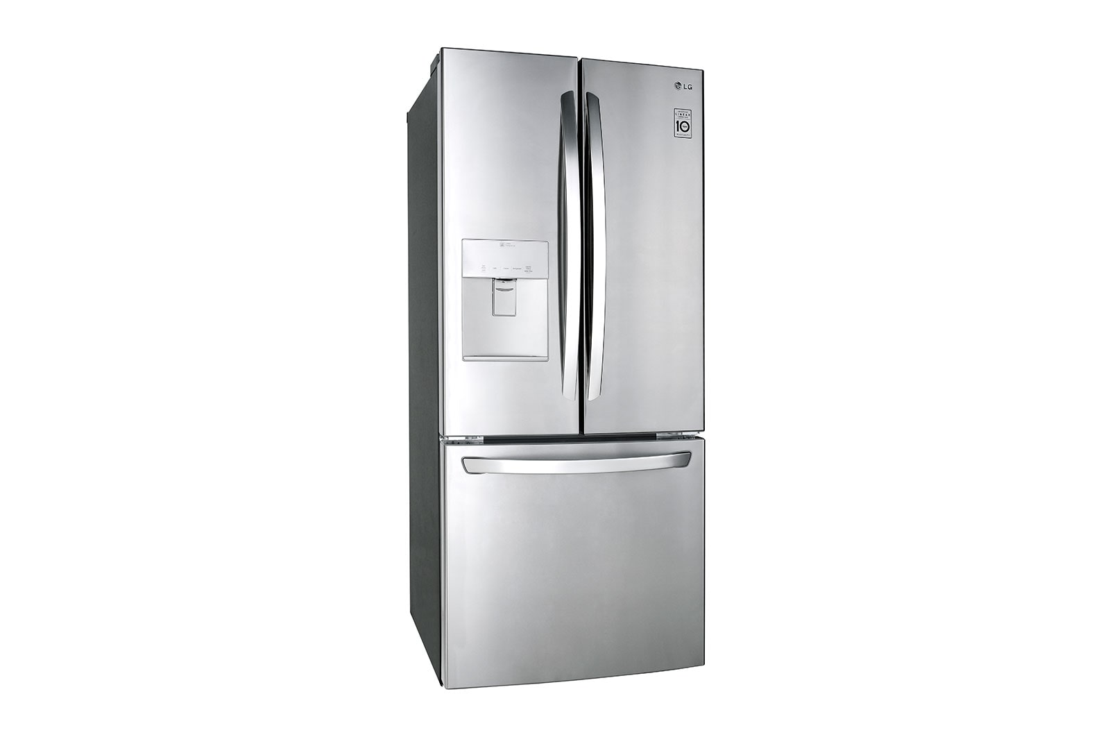 LG 30" French Door Refrigerator with Smart Cooling System, 22 cu. Ft., LFD22716ST