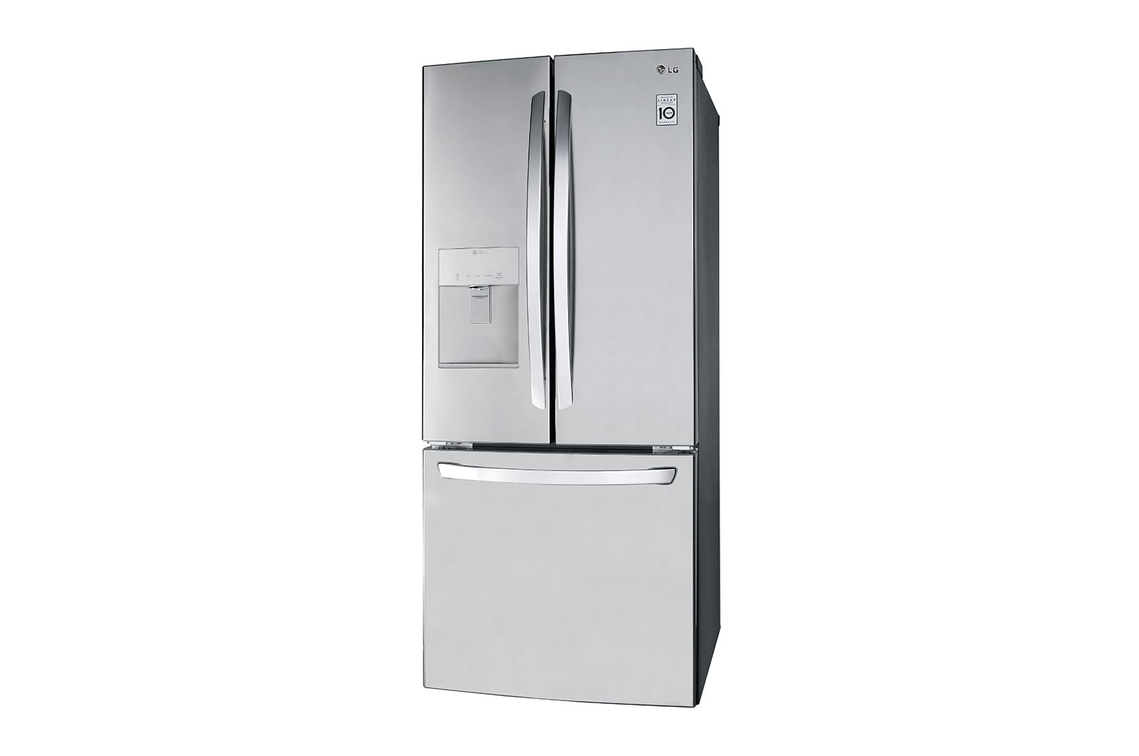 LG 30" French Door Refrigerator with Smart Cooling System, 22 cu. Ft., LFD22716ST