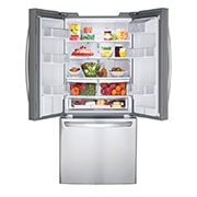 LG 30" French Door Refrigerator with Smart Cooling System, 22 cu. Ft., LFD22716ST