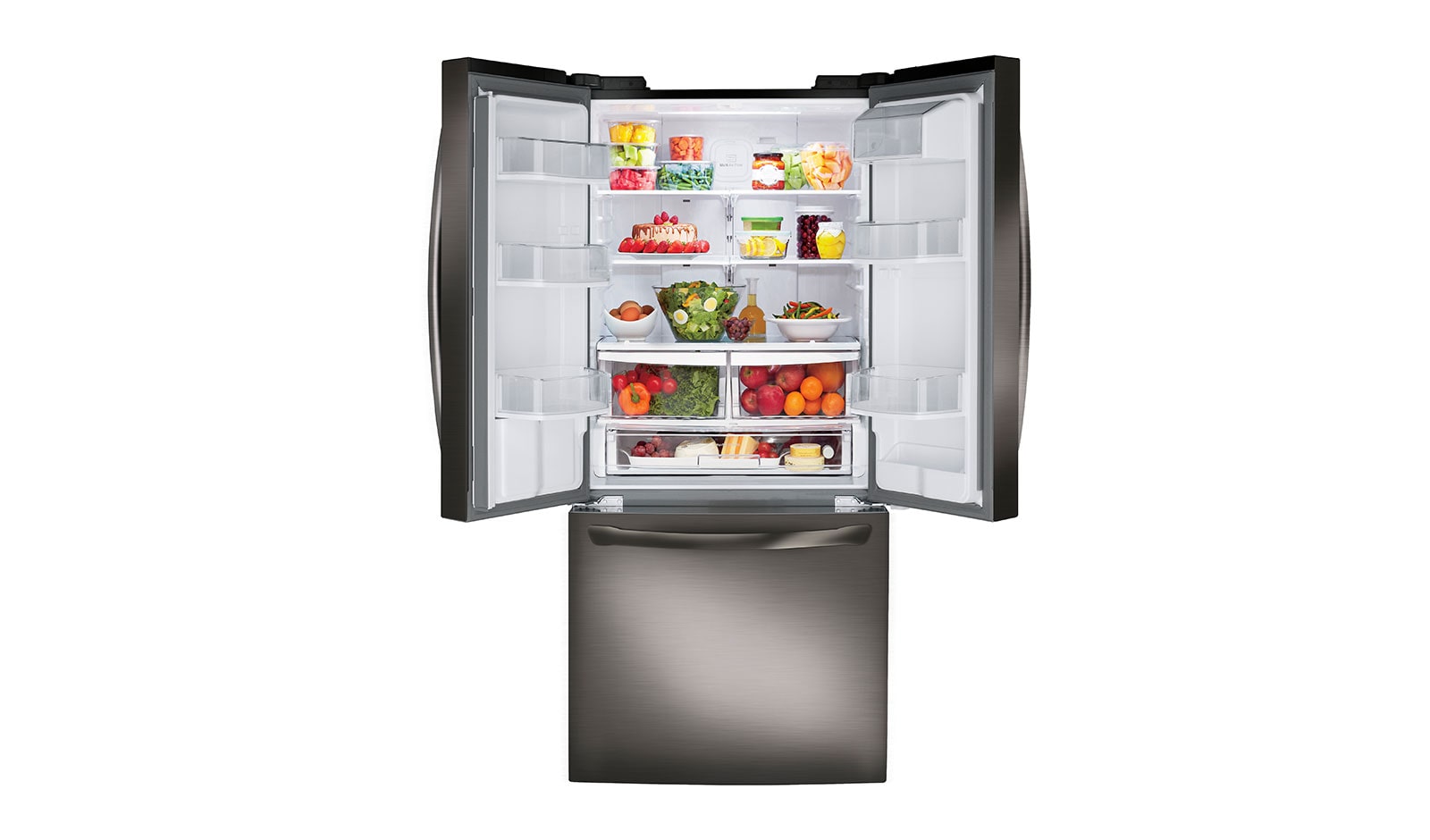 LG 30" French Door Refrigerator with Water Dispenser 22 cu. Ft., LFD22786SD