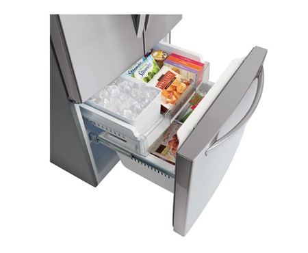 LG 30" French Door Refrigerator with Smart Cooling System, 22 cu. Ft., LFD22786ST