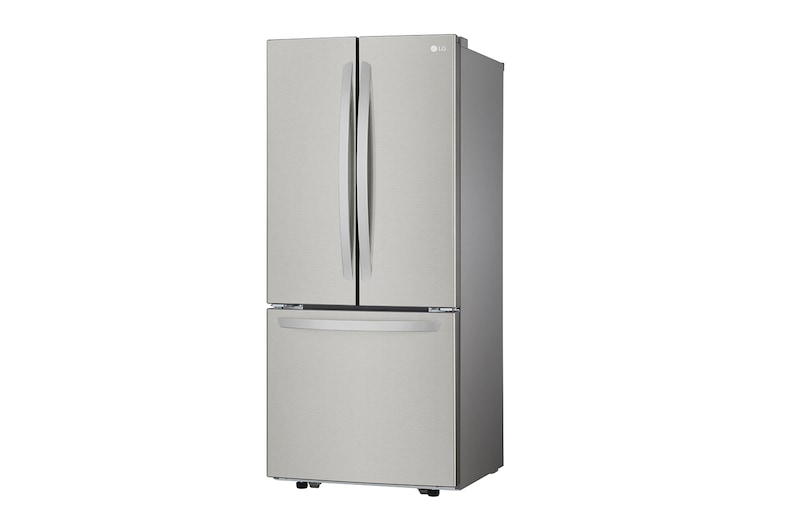 LG 30" French Door Refrigerator with Smart Cooling System, 22 cu. Ft., LFNS22530S