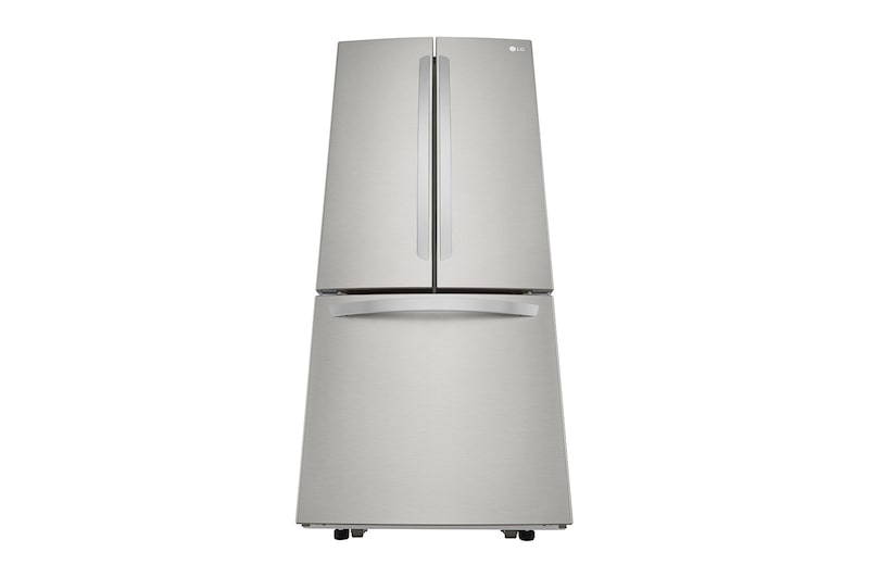 LG 30" French Door Refrigerator with Smart Cooling System, 22 cu. Ft., LFNS22530S
