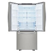 LG 30" French Door Refrigerator with Smart Cooling System, 22 cu. Ft., LFNS22530S