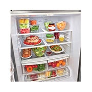 LG 30" French Door Refrigerator with Smart Cooling System, 22 cu. Ft., LFNS22530S