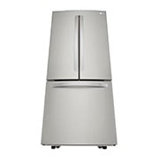 LG 30" French Door Refrigerator with Smart Cooling System, 22 cu. Ft., LFNS22530S