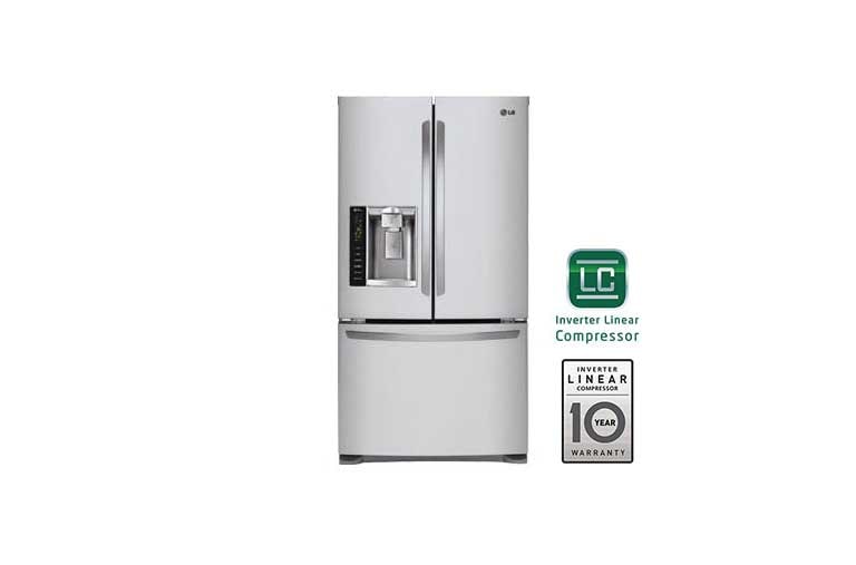 LG  24 cu. ft. French Door Refrigerator, LFX25974ST