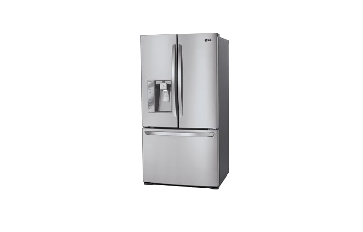 LG 36 Inch, 24.6 cu.ft. Super-Capacity 3-door Counter Depth French Door Refrigerator with Smart Cooling plus technology, LFX25991ST