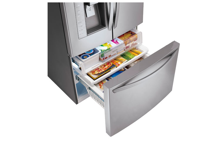 LG 36 INCH, 25 CU.FT COUNTER-DEPTH REFRIGERATOR WITH DOOR-IN-DOOR™, LFX25992ST