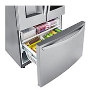 LG 36" Counter Depth Smudge Resistant Refrigerator with InstaView® Door-in-Door® and Dual Ice Maker, 22 cu. Ft., LFXC22596S