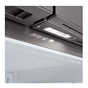LG 36" Counter Depth Smudge Resistant Refrigerator with InstaView® Door-in-Door® and Dual Ice Maker, 22 cu. Ft., LFXC22596S
