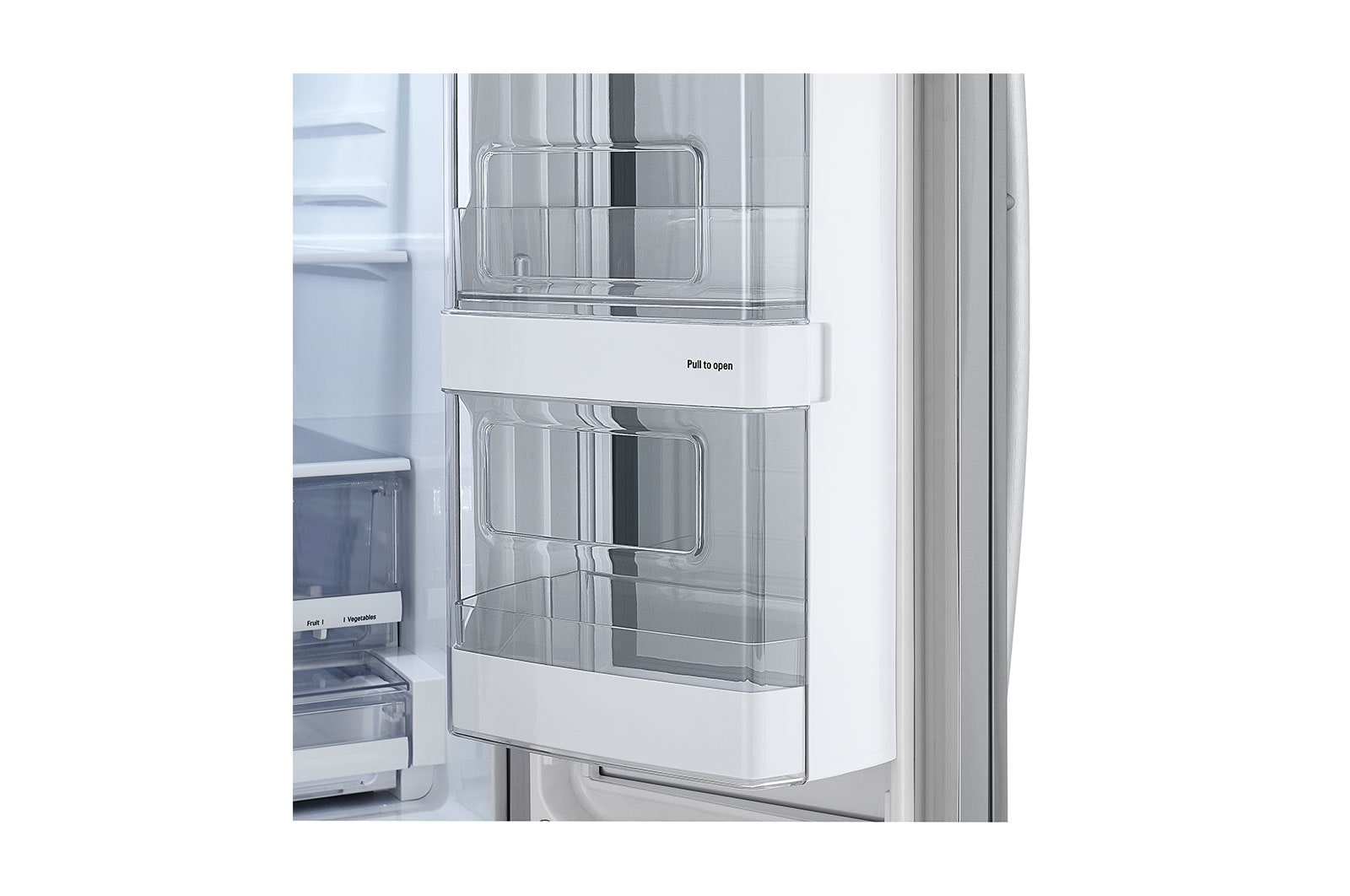 LG 36" Counter Depth Smudge Resistant Refrigerator with InstaView® Door-in-Door® and Dual Ice Maker, 22 cu. Ft., LFXC22596S