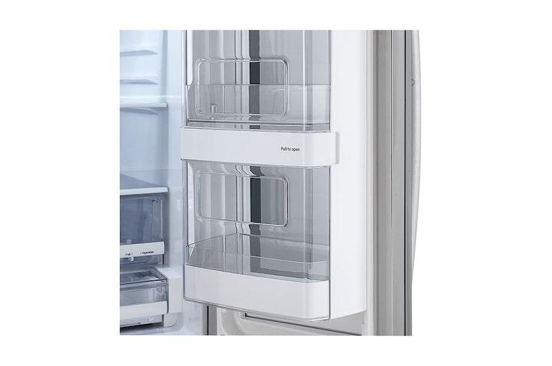 LG 36" Counter Depth Smudge Resistant Refrigerator with InstaView® Door-in-Door® and Dual Ice Maker, 22 cu. Ft., LFXC22596S