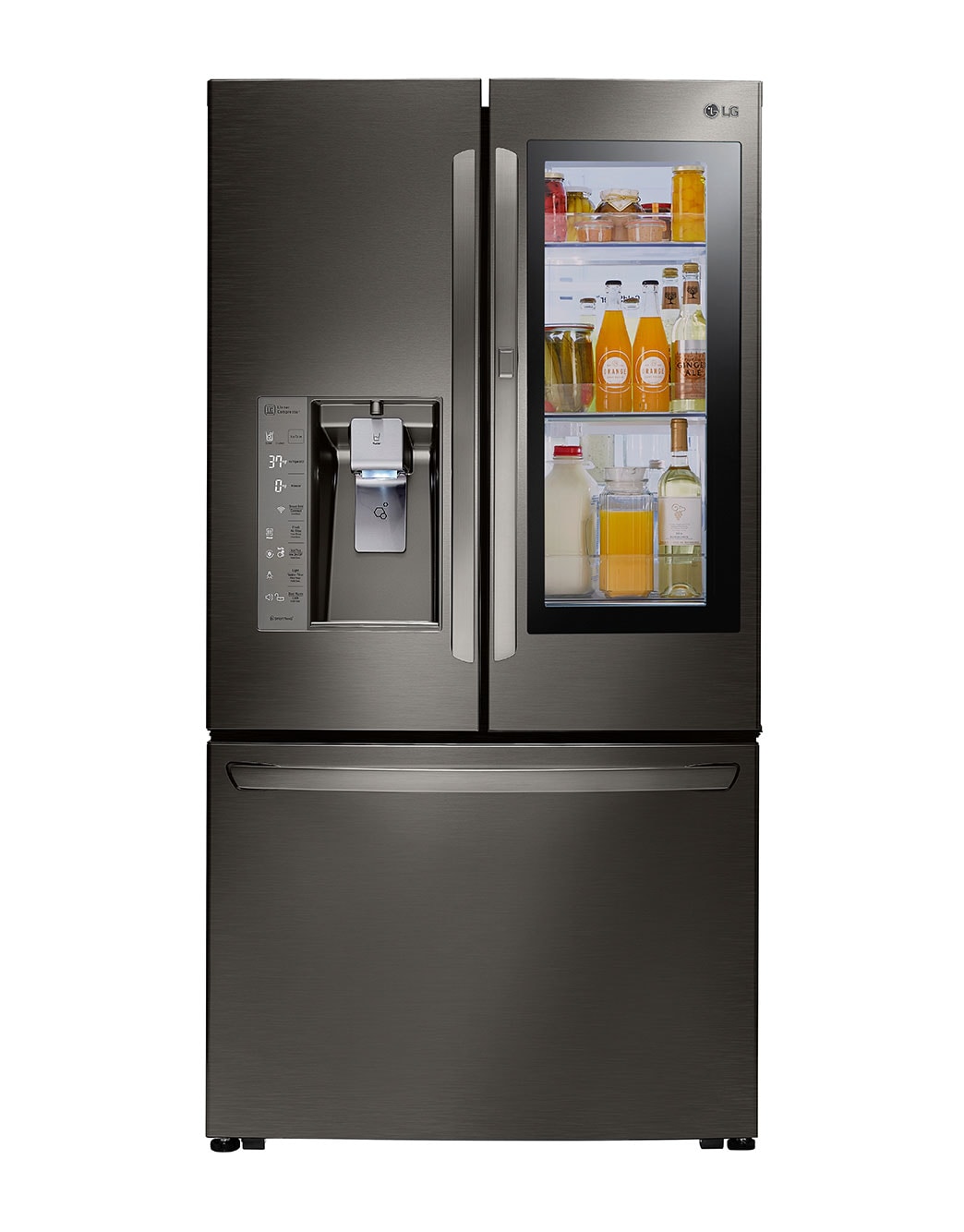 KG KTRーLG LG 24 cu. ft. Smart wi-fi Enabled InstaView™ Door-in-Door® Counter