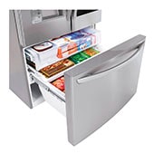 LG 36" Counter Depth French Door Refrigerator with Instaview™ Door-in-Door®, 24 cu.ft., LFXC24796S